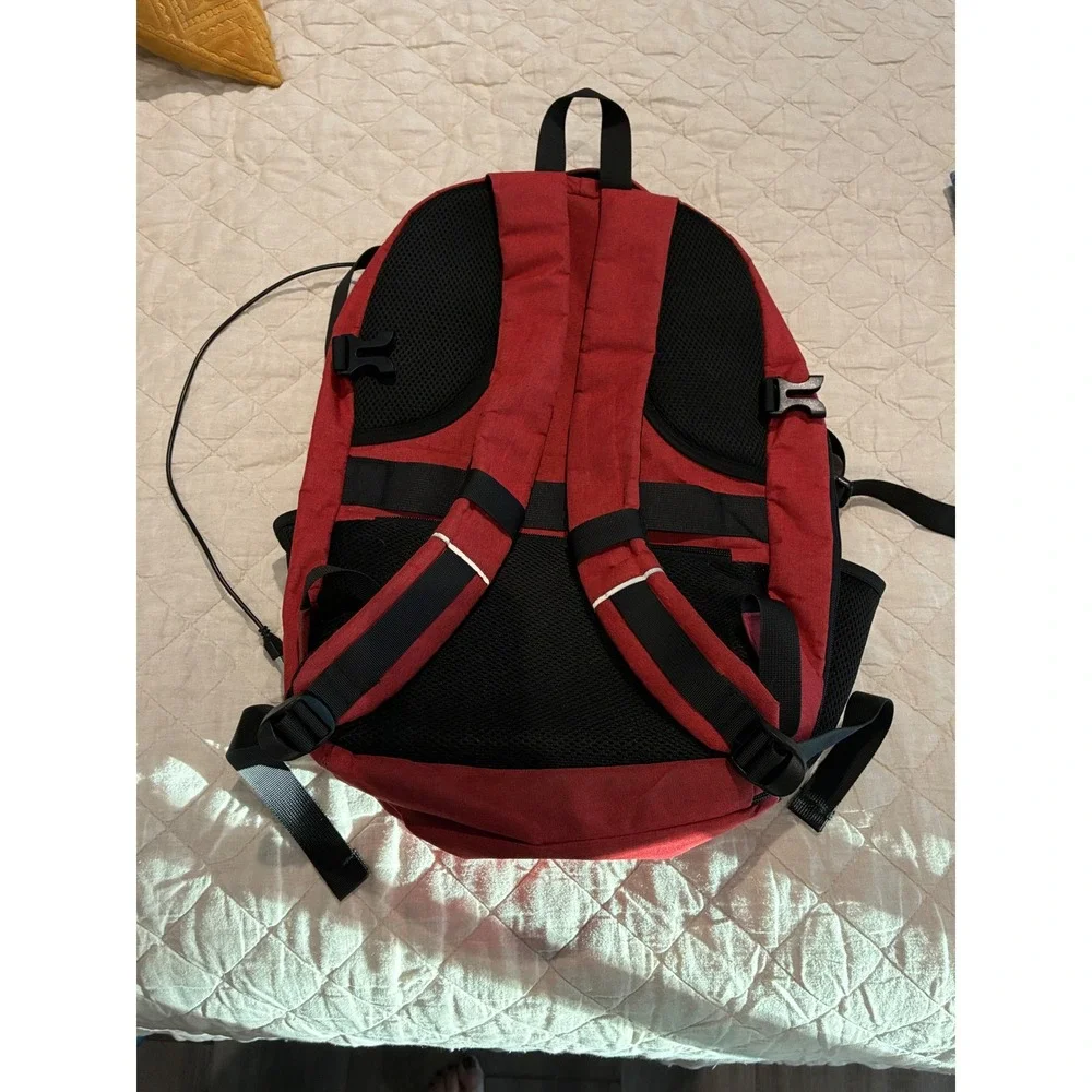 Lapsouno Laptop Backpack Red